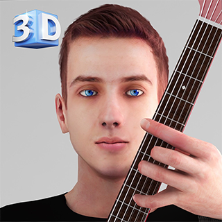 Guitar3D - Virtual Guitarist App Icon