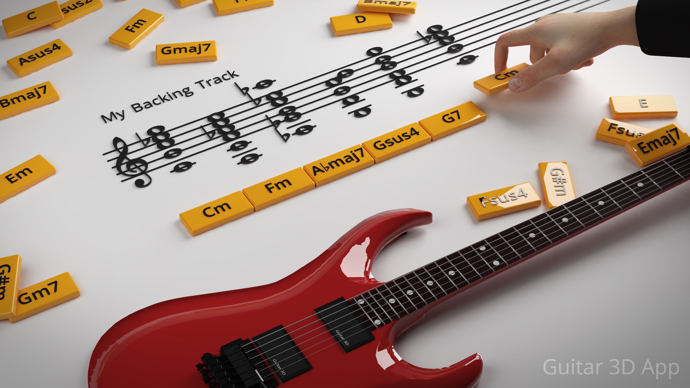 Guitar 3D Studio by Polygonium ScreenShot 2